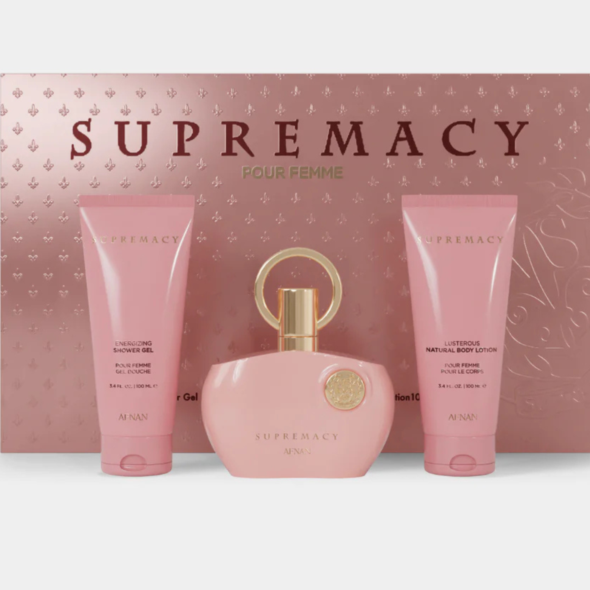 Afnan SUPREMACY pink 香水セット Gift Set Supremacy Pink